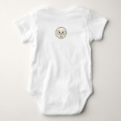 Cadeau|Mijn Eerste Halloween Schattig Skelet Romper (Achterkant)