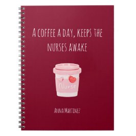 Cadeau Minimalistische Studie Verpleegkundige Stud Notitieboek