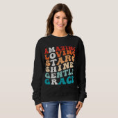Cadeau Moeder Mam Mama Dames Sweatshirt (Voorkant volledig)