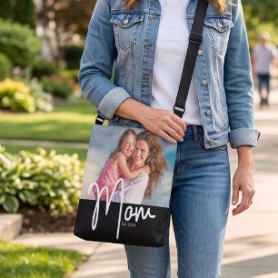 Cadeau Moeder Oprichtingsfoto Crossbody Tas