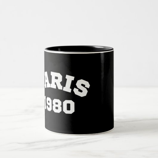 Cadeau Mok voor uw geliefde - Paris 1980 - (Center)