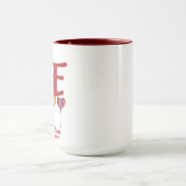 Cadeau Mok voor vrouw of Vriendin, Custom Name Cup (Midden)