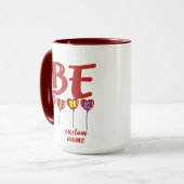 Cadeau Mok voor vrouw of Vriendin, Custom Name Cup (Voorkant links)