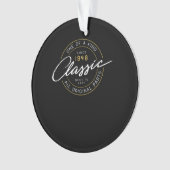 Cadeau motorfiets ornament (voorkant)
