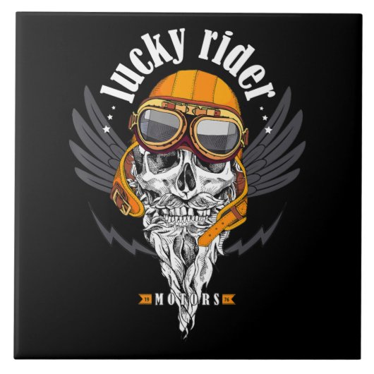 Cadeau motorfiets voor motorfietsen tegeltje (Voorkant)