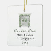 Cadeau Nieuw Huis Ons Nieuwe Huis Kerst Ornament (Links)