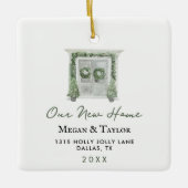 Cadeau Nieuw Huis Ons Nieuwe Huis Kerst Ornament (Voorkant)