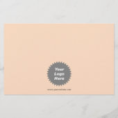 Cadeau nieuwe luxeproduct elegant roze uitnodiging flyer (Achterkant)
