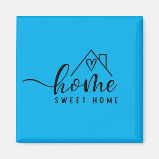 Cadeau Nieuwe Thuis - Thuis, Zoete Thuis Magneet