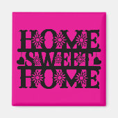 Cadeau Nieuwe Woning - Thuis, Zo Zoet Magneet (Voorkant)