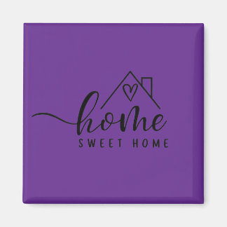 Cadeau Nieuwe Woning - Thuis, Zoete Thuis Magneet
