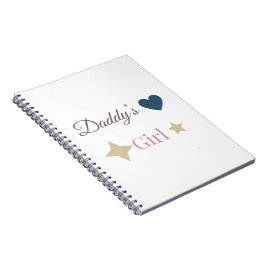 Cadeau notitieboek voor papa's meisje – Zoet gezin