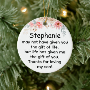 Cadeau of Life Keramisch Ornament