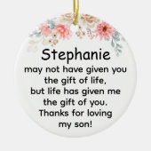 Cadeau of Life Keramisch Ornament (Voorkant)