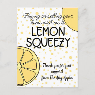 cadeau om personeel te bedanken vastgoedmakelaar v briefkaart