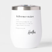 Cadeau om waardering te tonen voor verschilmakers (Voorkant)