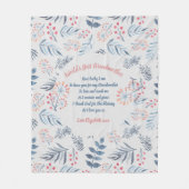 CADEAU - Oma-gedichten van kleinkinderen - MAATWER Fleece Deken (Voorkant)