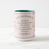 CADEAU - Oma-gedichten van kleinkinderen - MAATWER Mok (Midden)