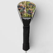 Cadeau Opa Fotoherinneringen Gevestigd Golfheadcover (Voorkant)