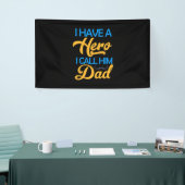 Cadeau papa ik noem hem papa spandoek (Beurs)