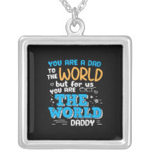 Cadeau papa Jij bent de wereld papa