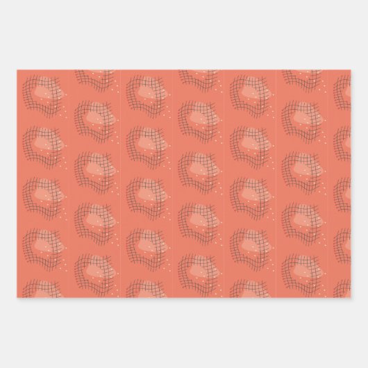 cadeau papier abstracte motieven inpakpapier vel (Voorkant 3)