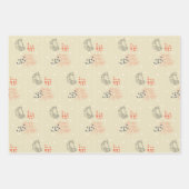 cadeau papier abstracte motieven inpakpapier vel (Voorkant)