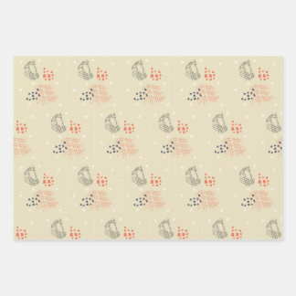 cadeau papier abstracte motieven inpakpapier vel