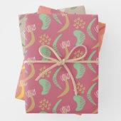 cadeau papier abstracte vormen inpakpapier vel (In situ)