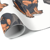 Cadeau Papier Dachshund Parade (Rol Hoek)