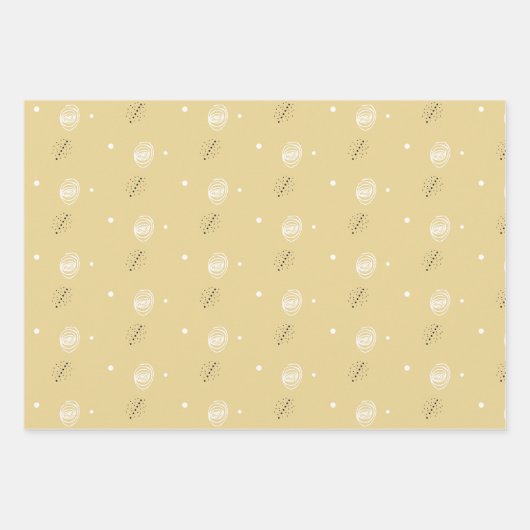 cadeau papier met abstracte motieven inpakpapier vel (Voorkant 3)