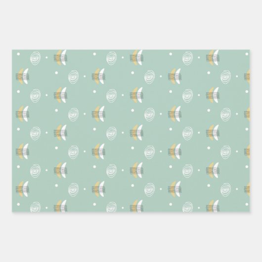 cadeau papier met abstracte motieven inpakpapier vel (Voorkant)