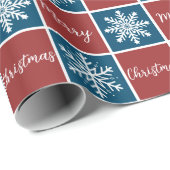 Cadeau-papier met kerstinrichting cadeaupapier (Rol Hoek)