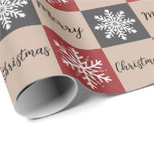 Cadeau-papier met kerstinrichting cadeaupapier (Rol Hoek)