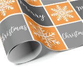 Cadeau-papier met kerstinrichting cadeaupapier (Rol Hoek)