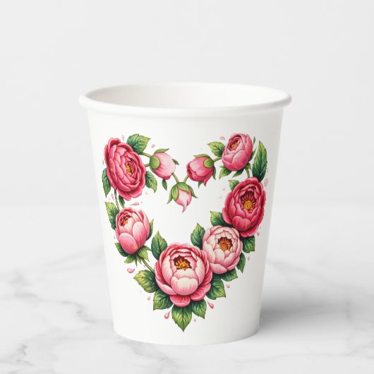 Cadeau  papieren bekers (Voorkant)