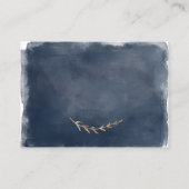 Cadeau Registry voor het wensen van een goede brui Informatiekaartje (Achterkant)