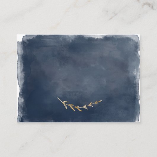 Cadeau Registry voor het wensen van een goede brui Informatiekaartje (Achterkant)