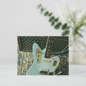 cadeau rockmuziek voor hem haar briefkaart (Staand voorkant)