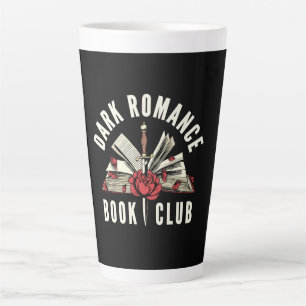 Cadeau Rode Roos Boekclub Donkere Romantiek Latte Mok