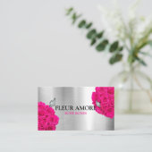 Cadeau Roos Dozen Flowers Flowerbox Visitekaartje (Staand voorkant)