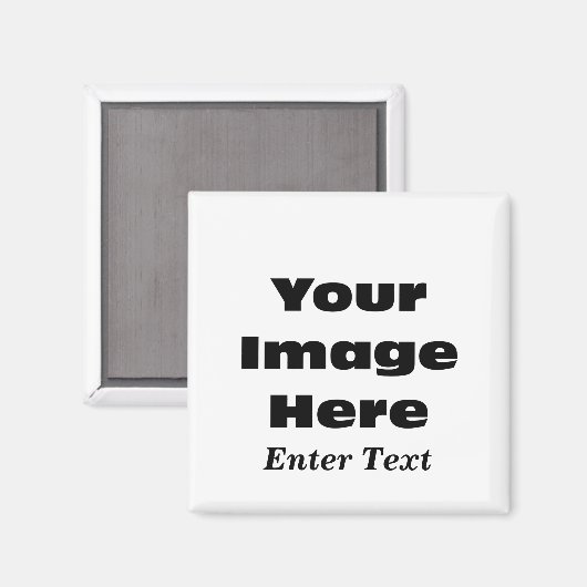 Cadeau Sjabloon: Creëer Uw Eigen Custom Magnet (Voorkant / Achterkant)