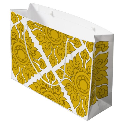 Cadeau slecht papier. groot cadeauzakje (Achterkant Gekanteld)