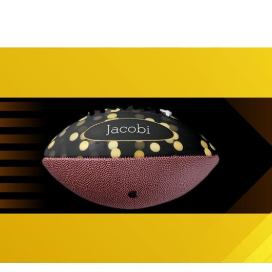 Cadeau! Speciaal ontwerp aangepast football