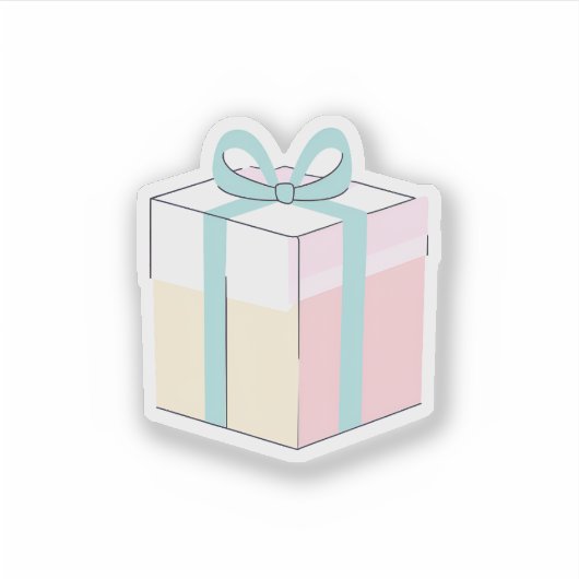 Cadeau Sticker (Voorkant)