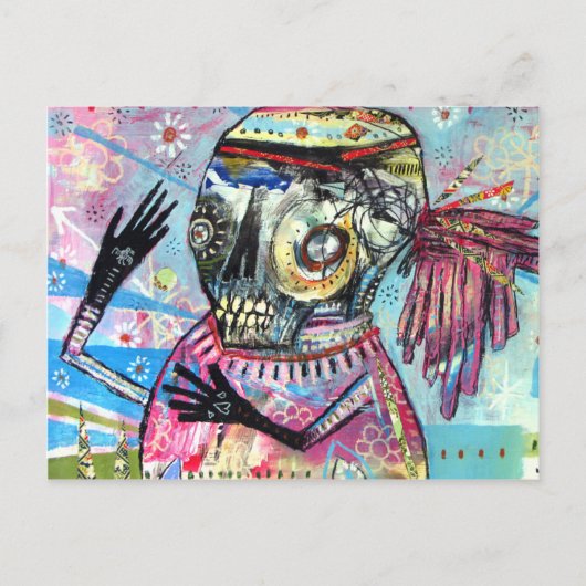 Cadeau Tense Briefkaart (Voorkant)