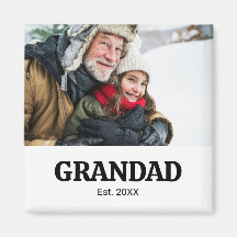 Cadeau ter ere van de oprichting van opa