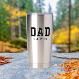 Cadeau ter ere van het vader worden geïsoleerde drinkbeker