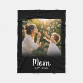 Cadeau ter herinnering aan de oprichting van mama- fleece deken (Voorkant)