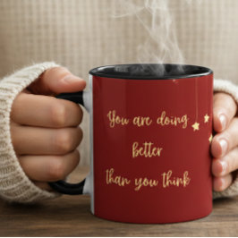 Cadeau ter motivatie voor geestelijke gezondheid v mok